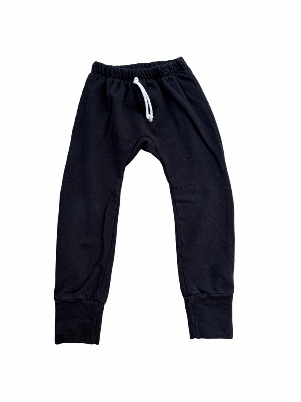 Childhoods Clothing Size 6/7 Black Pull On Joggers Slim Fit Sweatpants